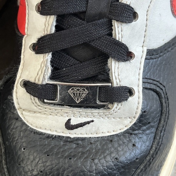 Size 5 Nike Air Force 1 ‘07 LV8 x NBA 75th Anniversary Trail Blazers Black Res - Picture 15 of 15